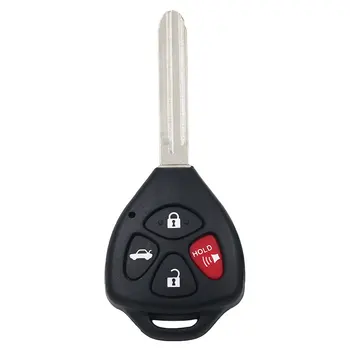 Дистанционно ключ на автомобила е подобрена ключодържател 433 Mhz G чип TOY43 Uncut Blade за Toyota Aurion 2006 2007 2008 2009 2010 2011 Asutralian Style