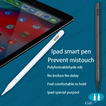 За Apple Pencil 2 1 с функция за отклонение на наклона на дланта, iPad stylus Pro за iPad Pro 11 12.9 2020 10.2 2019 10.5 Air 3