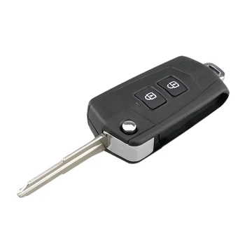 за Hyundai Santa Fe 2006-2010 Car Key Shell 2 бутона Car Remote Key Case за Hyundai Flip Floping Ключ за автомобил, с нов стил