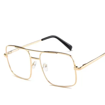 Класически Ретро Метал По-Голяма Рамка Пролет Крак Очила Рамка Мъжки Спорт На Открито Очила