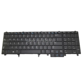 Лаптоп клавиатура САЩ за DELL latitude E6520 за точността на M4800 m6800 английски 0564JN 564JN PK130VI2B00 сочи & с подсветка на нова