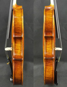 Майсторски Ниво! 1-Штучная Облегалка! Копие на магистър-цигулка Антониуса Страда Виотти 1709 г. размер 4/4, с Европейски дърво