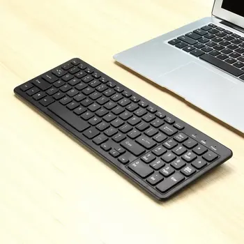 Мини безжична клавиатура многофункционален компютърен плот на вашия КОМПЮТЪР, ръчно преносима клавиатура, тъчпад, клавиатура