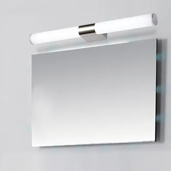 Модерен led огледален светлина баня с монтиран на стената лампа, закрит лампа, осветление, стенни лампи декор грим и суета неръждаема водоустойчива IP65