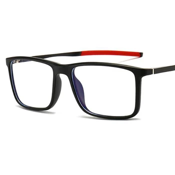 Мъжете Късогледство Синя Светлина Очила Филтър Компютърни Очите Мъж Рецепта Недалновидни Очила Спи По-Добре На Зрението Минус 1