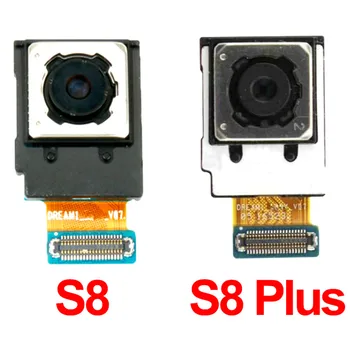 На задната камера е оригинална задната камера за обратно виждане гъвкав кабел за Samsung Galaxy S8 S8 + SM Plus - G950U G950F G955u G955f отзад