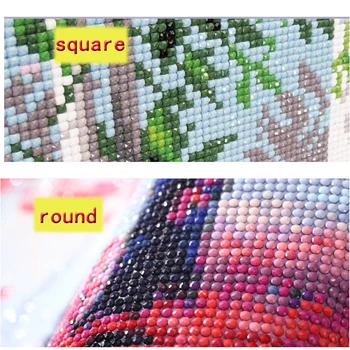 Направи си САМ Diamond Embroidery трите прасенца Full Square/round Diamond Живопис Cross Stitch Kit Начало Декор на Мозайка