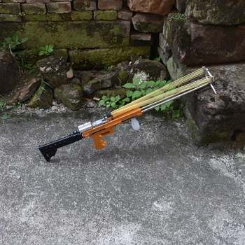 Нова сгъваема прашка пушка ръчна прашка открит стрелба с играчки ловни инструменти творчески специална оферта прашка WK12