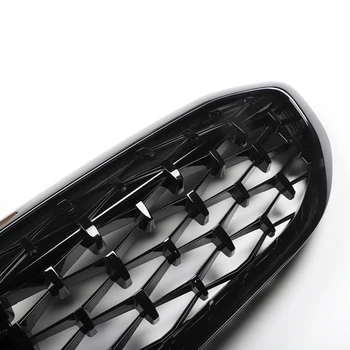 Новият пристигането Diamond стил подмяна на решетки на автомобила скара за предна броня на BMW G20 G28 330 335 340 2018-2020 автомобилни аксесоари