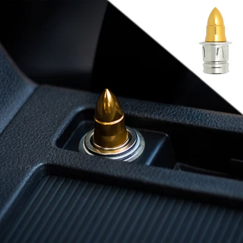 Ограничена версия на алуминиева куршум стил запалката на колата за AUDI A1 A3 A4 A5 A6 A7 A8 Q3 Q5 Q7, R8 RS5 RS7 S5 S8 RS8