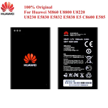 оригинална батерия HB4F1 за Huawei Ascend M860 U8220 U8800 U8230 E5830 E5832 E5838 E5 C8600 E585 C8800 U8520 1500mAh Akku