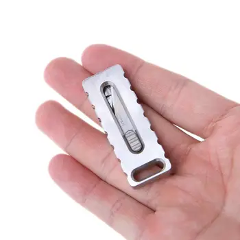 Открит инструменти многофункционален титан сплав тактически EDC нож от джоба режещи инструменти кухненски ножове къмпинг инструмент за оцеляване