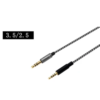 Подмяна на аудиокабеля за AKG Y40 Y45BT Y50 Y50BT K545 слушалки слушалки модернизирани кабели кабели 3.5 мм до 2,5 мм