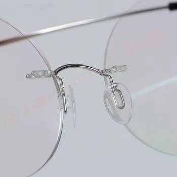 Стив Джобс Звезден стил на ултра-лека памет, без титанови рамки на очила за късогледство дограма за оптични очила мъжки слънчеви очила Oculos Grau De