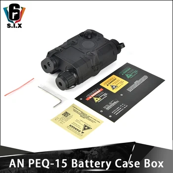 Тактически страйкбол AN PEQ-15 Battery Case Box NO Function PEQ 15 Dummy Battery Box For Picatinny Rail