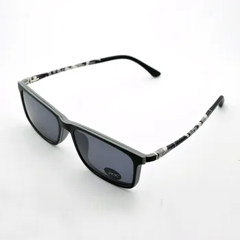 Ультралегкие очила лесната дограма за мъже с Магнит поляризирана клип слънчеви очила Ultem очила функционални очила Uv 400