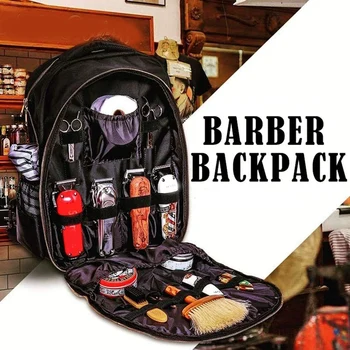 Фризьорски салон чанта за носене WAHL Barber Стайлинг аксесоари Tools голям капацитет раница за съхранение на пътната чанта на раменете