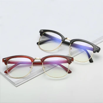 -0.5 -1.0 -1.5 -2.0 до -6.0 нитове готови очила за късогледство жени полукадра 1.56 показател на пречупване предписани очила мъжете