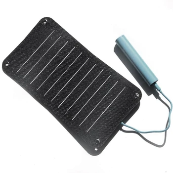 10W Полу-гъвкави слънчеви панели Sunpower ETFE Chargr за мобилен телефон / заряжателя слънчева батерия Банка сила подово преместване