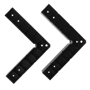 2 бр дървообработващи правоъгълни локатори фиксиран блок позициониране на строително дърводелски скоба помощен инструмент
