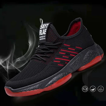 2020 модерни ежедневни маратонки лека Мъжки обувки, дишаща Ежедневни обувки тенденция обувки нескользящая Waliking Shoes Zapatillas Hombre