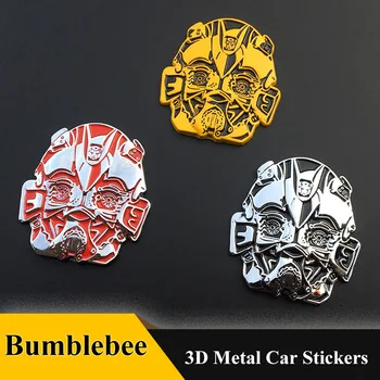 3D Metal Bumblebee super bee Emblem Badge Auto Decal Car Sticker For OPTIMUS Autobots Transformer Dodge, Chevrolet Car Styling