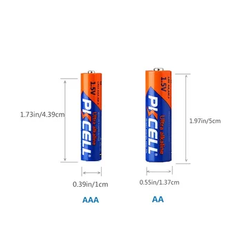 (48pcs pack) 24PCS 1.5 V AAA LR03 AM4 E92 140MIN + 24PCS LR6 AA E91 AM3 UM3 MN1500 360MIN алкална суха батерия за електрически играчки