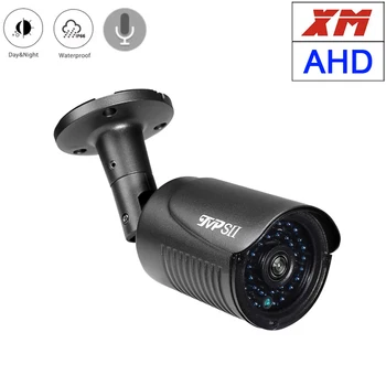 4K 8mp,5mp,2mp 1080P 36шт инфрачервени светодиоди Face Detection сив водоустойчив аудио IP66 Security Surveillance AHD ВИДЕОНАБЛЮДЕНИЕ Камера