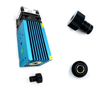 5500mw 2500mw 15000mw 33mm регулируема син лазерен модул с ЦПУ за лазерно гравиране PWM/TTL модул може да изрежеш от неръждаема стомана
