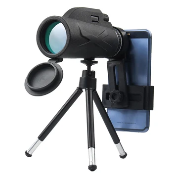 80X100 увеличава монокуляр преносим Призма с висока разделителна способност на оптично мобилен телефон телескоп ZJ55