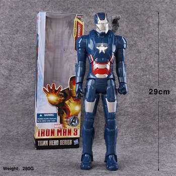 9 стилове 30 см Marvel аниме играчка Отмъстителите супергерой Капитан Америка, Върколака спайдър-Железния Човек, Тор PVC фигурка модел