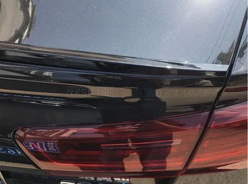 ABS пластмаса неокрашенный цвят на задния багажник крило Устна спойлери автоаксесоари за Audi A6 C7 2012 2013 2016 2017 2018