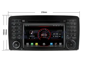 Android 9 кола DVD плейър GPS за Mercedes-Benz R-Class W251 2005-2017 радио стерео Радио авто мултимедиен плейър 4G централен блок