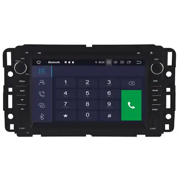 Android10.0 4G+64GB Car GPS DVD Плейър Multimedia Radio For GMC Yukon Tahoe въз основа на 2007-2012 GPS Navigation multimedia Radio player dsp