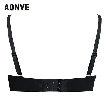 AONVE най-новото секси бельо Секси Women ' s Кристал Cover Bra Top Gold/Silver Plunge Wire Free Bralete Fashion Sequined Cover top