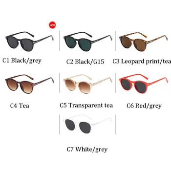 AOZE 2020 нов е кръгли слънчеви очила стил пилот дизайнер ретро слънчеви очила Моден улица прилив на слънчеви очила унисекс жени ins популярни