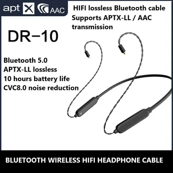 Aptx AAC Bluetooth 5.0 HiFi кабел за слушалки Mmcx 0.78 IE80 IM50 IE40 PRO A2DC без загуба Upgrate кабел за Sennheiser Shure ATH