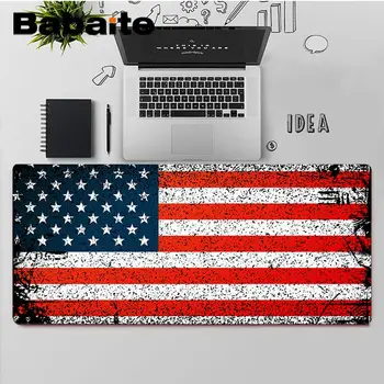 Babaite моят любим американския флаг на САЩ Силикон голям малък подложка за мишка Безплатна доставка Голяма подложка за мишка, клавиатура, подложка
