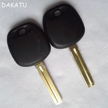 DAKATU с логото на подмяна на ключ калъф за Toyota prado Yaris транспондер Key Shell TOY48 е на разположение за PTX и керамични чип
