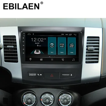EBILAEN кола DVD плейър мултимедия за Mitsubishi Outlander XL 2005-2din Android 9.0 магнетофон GPS Навигация