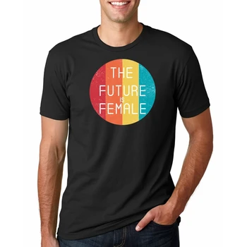 Feminist Future is Female letter printed T Shirt men t-shirt Smash the Patriarchy Unisex tshirt Смешни Tumblr camisetas mujer