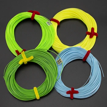 Fishing 5/6/7/8wt Weight Forward Fly Line 100FT Floating Fly Fishings Line With Welded Loop Multi Color Fishing Supplies