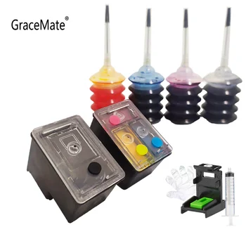 GraceMate 122 Ink Kit Смяна на касета Hp 122 Xl за принтер Deskjet 1510 2050 1050 1050A 2000 2050A 2540 3050 3052A