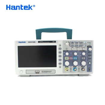 Hantek DSO5102B цифров осцилоскоп канал 2 100 Mhz честотна лента Osciloscopio Portatil LCD преносими USB-осцилоскопи 1GSa/s