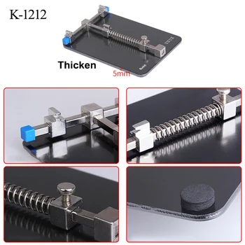 Kaisi K-1211/1212 универсален метален държач на печатната платка Jig Fixture Work Station за iPhone Samsung средства за ремонт на печатни платки