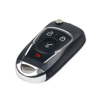 KEYYOU 10x промяна флип сгъваем ключ за кола Shell за Chevrolet Cruze Epica Lova Camaro Impala 2/3/4/5 бутони на дистанционното на ключа