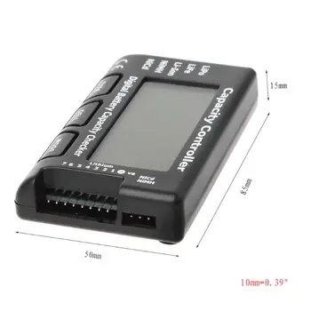 M89cdigital капацитет на батерията Проверка RC CellMeter 7 за LiPo LiFe Li-ion NiMH Nicd