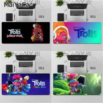 MaiYaCa високо качество на троловете World Tour индивидуални лаптоп геймърска подложка за мишка Безплатна доставка Голяма подложка за мишка, клавиатура, подложка