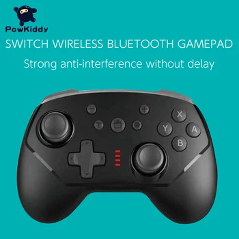 POWKIDDY S1 Безжична Bluetooth геймпад джойстик контролер за NS Pro Switch/Lite поддръжка на TURBO шестиосный жироскоп за N-Switch