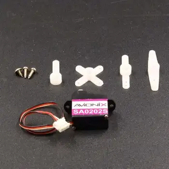 RC hobby accerssories parts SA0202S (2.0 Xoxo) аналогов пластмасов серво